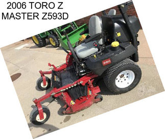 2006 TORO Z MASTER Z593D