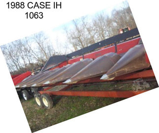 1988 CASE IH 1063