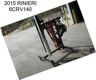 2015 RINIERI 6CRV140