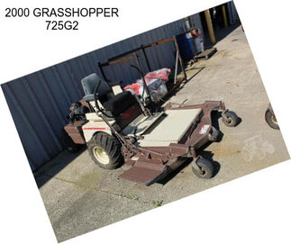 2000 GRASSHOPPER 725G2