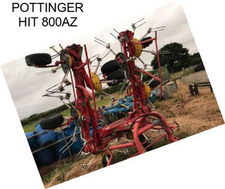 POTTINGER HIT 800AZ