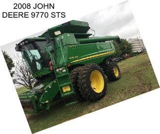 2008 JOHN DEERE 9770 STS