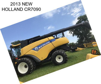 2013 NEW HOLLAND CR7090