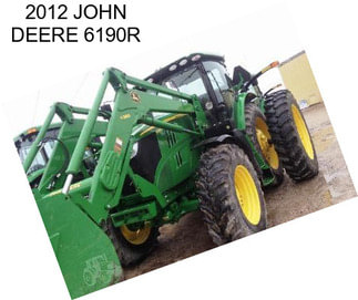 2012 JOHN DEERE 6190R