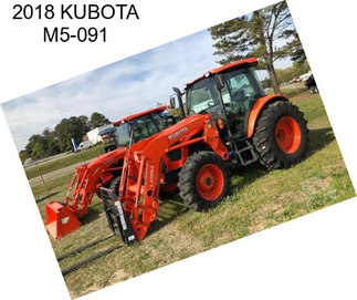 2018 KUBOTA M5-091