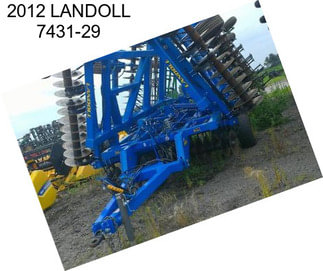 2012 LANDOLL 7431-29