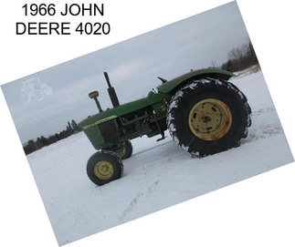 1966 JOHN DEERE 4020