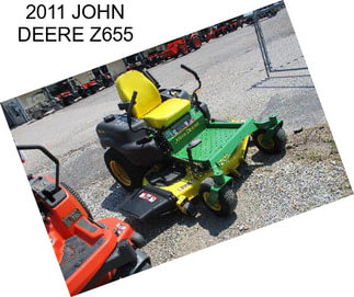 2011 JOHN DEERE Z655