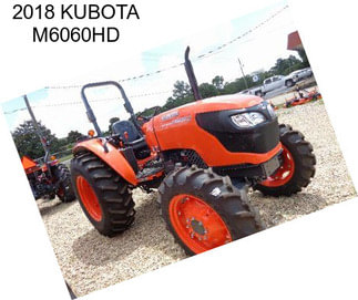 2018 KUBOTA M6060HD