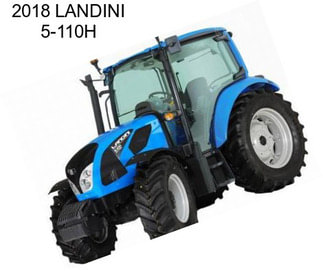 2018 LANDINI 5-110H