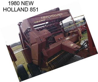 1980 NEW HOLLAND 851