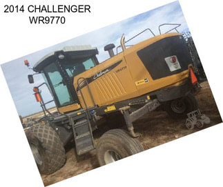 2014 CHALLENGER WR9770