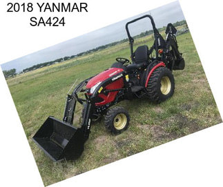 2018 YANMAR SA424