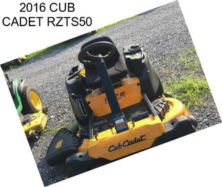 2016 CUB CADET RZTS50