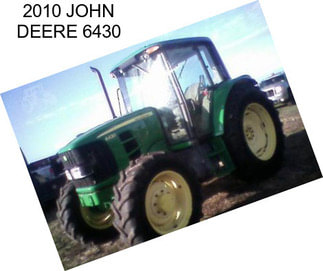 2010 JOHN DEERE 6430