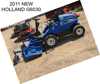 2011 NEW HOLLAND G6030