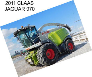 2011 CLAAS JAGUAR 970