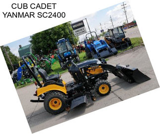 CUB CADET YANMAR SC2400