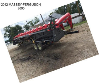 2012 MASSEY-FERGUSON 3000