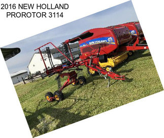 2016 NEW HOLLAND PROROTOR 3114