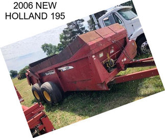 2006 NEW HOLLAND 195