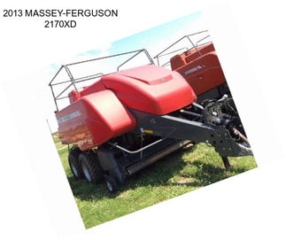 2013 MASSEY-FERGUSON 2170XD