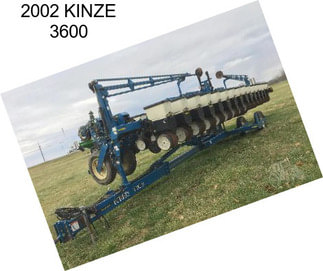 2002 KINZE 3600