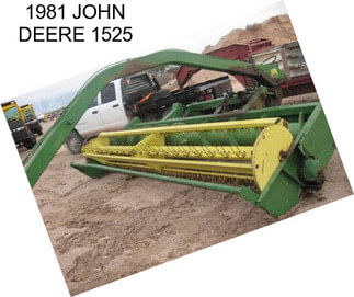 1981 JOHN DEERE 1525