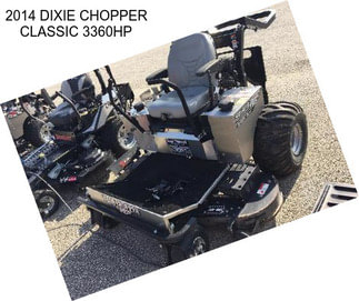 2014 DIXIE CHOPPER CLASSIC 3360HP