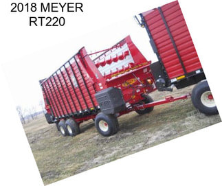 2018 MEYER RT220