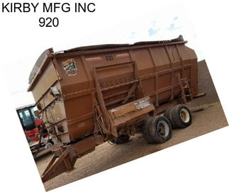 KIRBY MFG INC 920