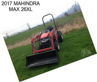 2017 MAHINDRA MAX 26XL