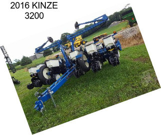 2016 KINZE 3200