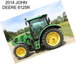 2014 JOHN DEERE 6125R