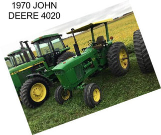 1970 JOHN DEERE 4020