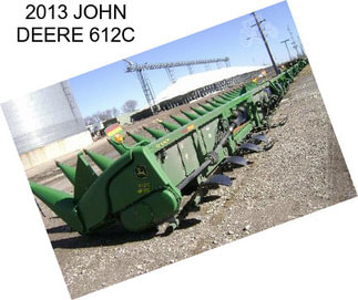 2013 JOHN DEERE 612C