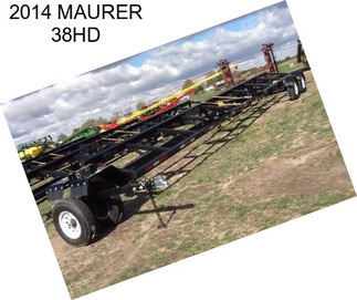 2014 MAURER 38HD