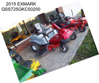 2015 EXMARK QSS725GKC50200