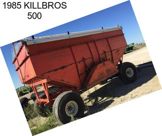 1985 KILLBROS 500