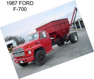 1987 FORD F-700