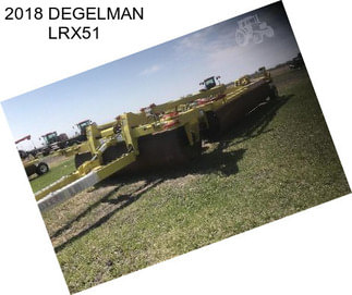 2018 DEGELMAN LRX51