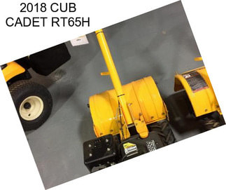 2018 CUB CADET RT65H