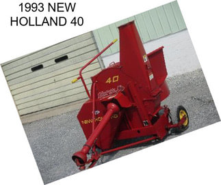 1993 NEW HOLLAND 40