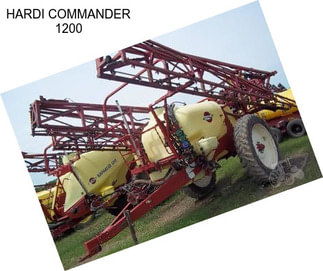 HARDI COMMANDER 1200