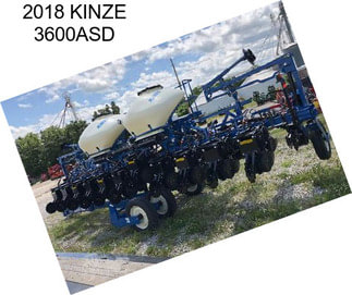 2018 KINZE 3600ASD