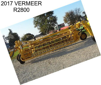 2017 VERMEER R2800