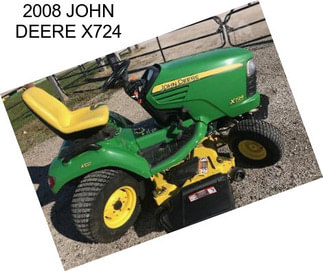 2008 JOHN DEERE X724