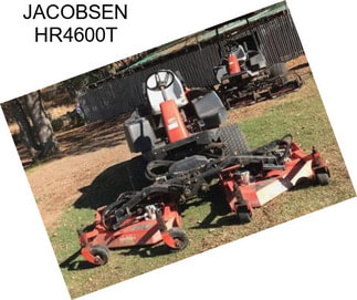 JACOBSEN HR4600T