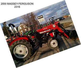 2000 MASSEY-FERGUSON 231S