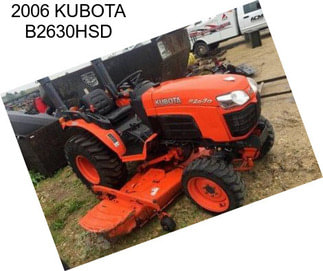 2006 KUBOTA B2630HSD